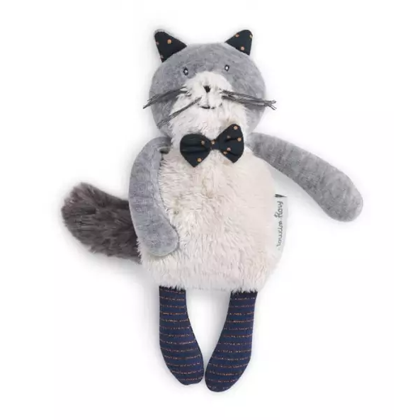  les moustaches fernand the cat plush grey 15 cm 